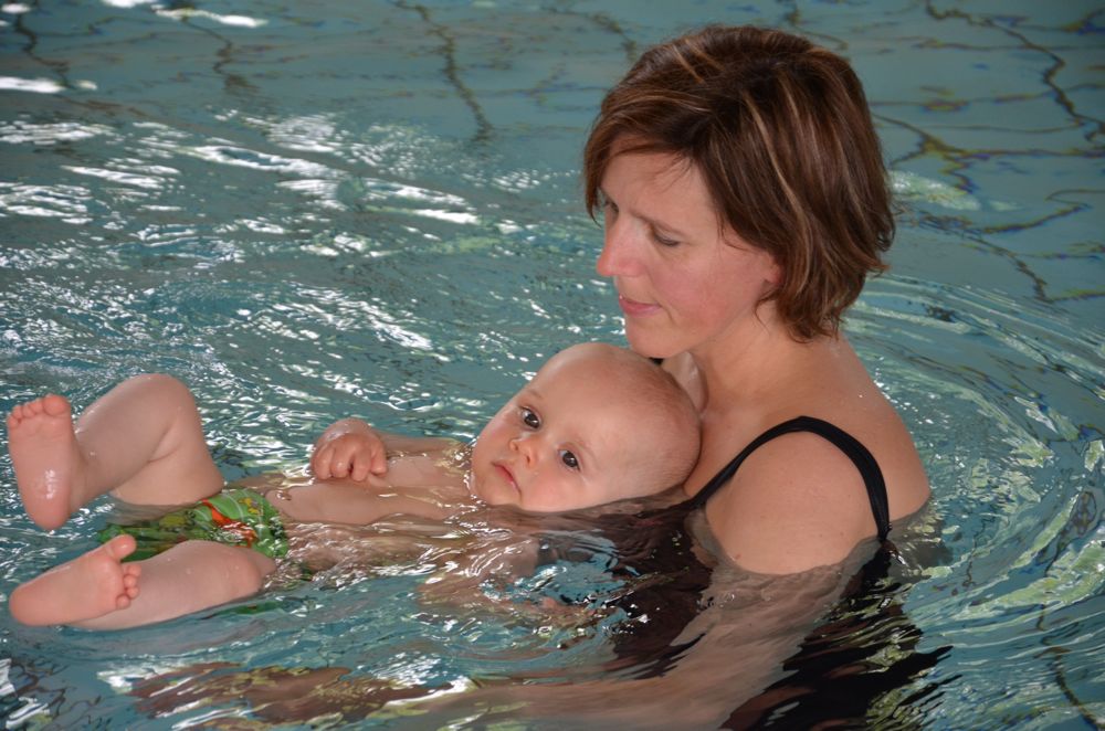 Babyschwimmen bei Heidi Steinacher