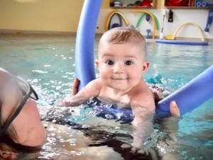 Wahrnehmung beim Babyschwimmen