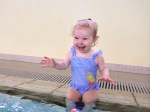 Wahrnehmung beim Babyschwimmen